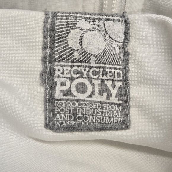 Nike Team Purdue University Womens Track Jacket Large White Warmup Full-Zip - Picture 10 of 13